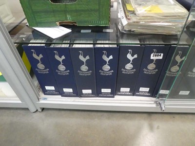 Lot 2864 - 33 Tottenham Hotspur official programmes...