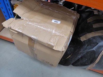 Lot 3125 - Box of green plastic chicken evisceration...