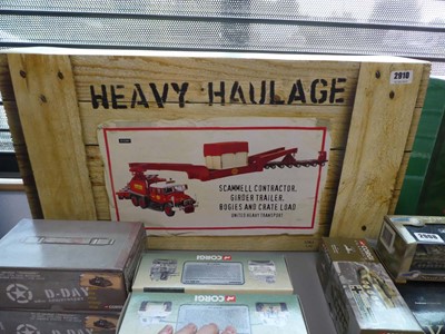 Lot 2910 - Boxed Scammell contractor girder trailer...