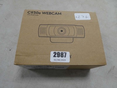 Lot 2987 - Boxed webcam