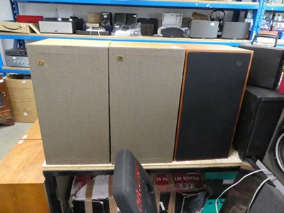 Lot 2994 - 2 Monitor Audio speakers and one unbranded...