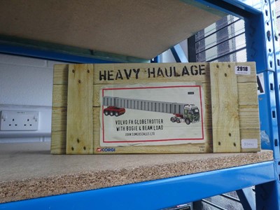 Lot 2918 - Boxed Volvo FH globetrotter with bogie and bin...