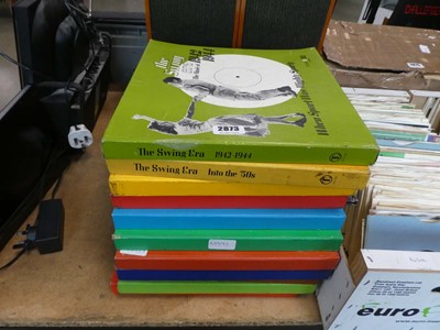 Lot 2873 - Collection of records of the Swing Era albums...