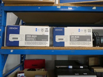 Lot 2975 - 2 Denon hi-fi items to include a DRR-N30...