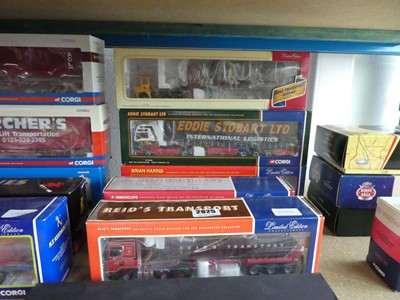 Lot 2925 - 5 Corgi 1.50 boxed collectable haulage trucks...