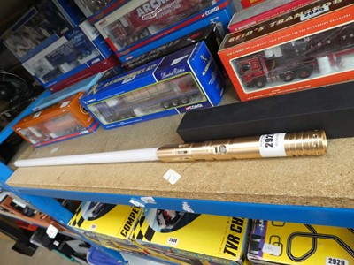 Lot 2927 - Reproduction collectable light sabre