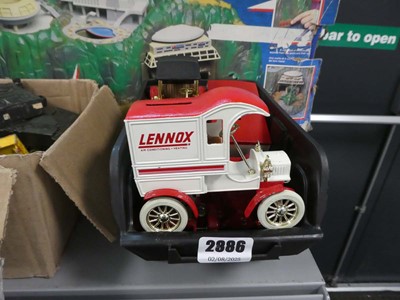 Lot 2886 - 4 Lennox vintage truck money boxes