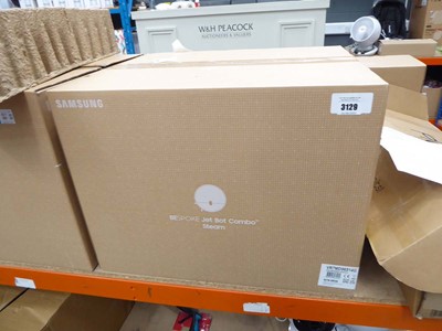 Lot 3129 - Samsung Bespoke Jet Combo Steam vacuum cleaner