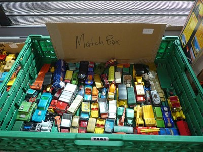 Lot 2892 - Box of mainly Matchbox diecast toys to include...
