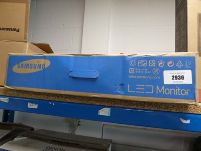 Lot 2936 - Boxed Samsung LED monitor