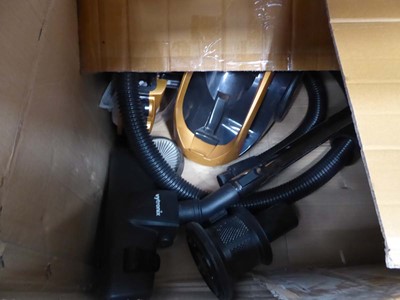 Lot 3157 - Tug Along Vytronix vacuum cleaner with pipe...