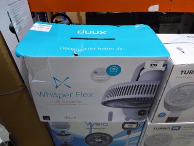 Lot 3175 - Duux whisper flex smart portable fan