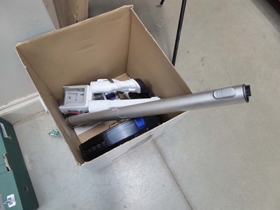 Lot 3185 - Samsung cordless vacuum cleaner, Eufy Robotic...