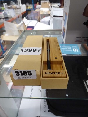 Lot 3186 - Meater+ wireless meat thermometer