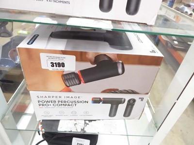 Lot 3190 - 2 boxed Sharper Image massage guns