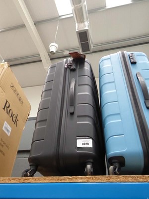 Lot 3229 - Large hard shell American Tourister suitcase