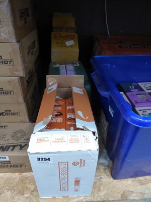 Lot 3254 - 4 boxes of various milks