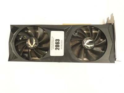 Lot 2063 - Zotac GeForce RTX 2080Ti 11GB GDDT6 graphics card