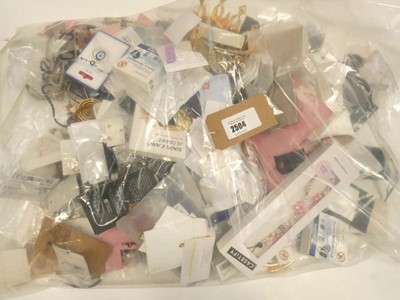 Lot 2504 - Bag containing quantity of loose costume and...