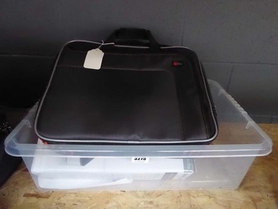 Lot 3275 - Tray containing Silvercrest induction hob,...