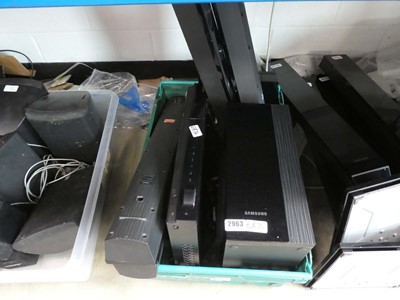 Lot 2963 - Samsung surround sound system with speakers