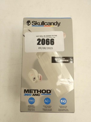 Lot 2066 - Skullycandy Method 360 ANC wireless earphones