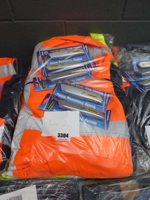 Lot 3304 - (2) Bag of Hi-Vis clothing, utility trimming...