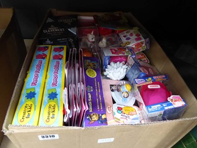 Lot 3310 - Box of various toys, games etc.
