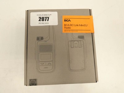 Lot 2077 - BCA BC Link Mini EU Radio walkie talkie
