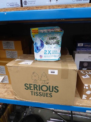 Lot 3332 - 4 boxes containing cleaning detergent, toilet...