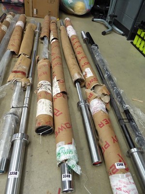 Lot 3349 - 2 mixed size Olympic weight bars