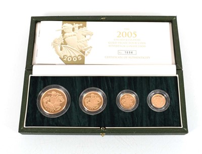 Lot A Royal Mint 2005 United Kingdom gold proof...