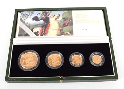 Lot A Royal Mint 2007 United Kingdom gold proof...
