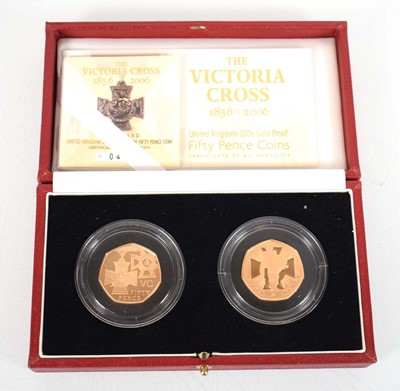 Lot A Royal Mint Victoria Cross 1856-2006 gold...