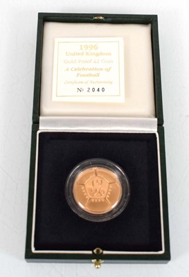 Lot A Royal Mint 1996 gold proof £2 coin 'A...