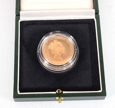 Lot A Royal Mint 1996 gold proof £2 coin 'A...