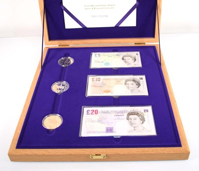 Lot A Royal Mint 2002 Golden Jubilee Crown &...