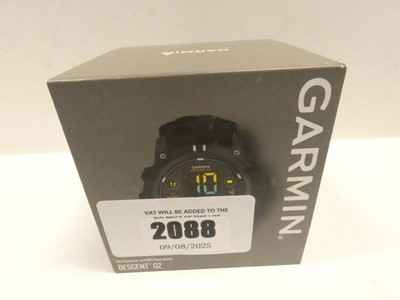 Lot 2088 - *Sealed* Garmin Descent G2 GPS smartwatch Black