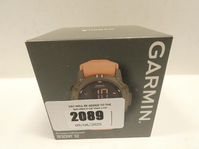 Lot 2089 - *Sealed* Garmin Descent G2 GPS smartwatch...