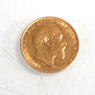 Lot 994 - An Edwardian sovereign dated 1903