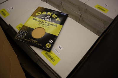 Lot 59 - Oakey 5 pack general purpose sandpaper sheets,...