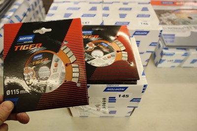 Lot 145 - Norton Tiger general building materials...