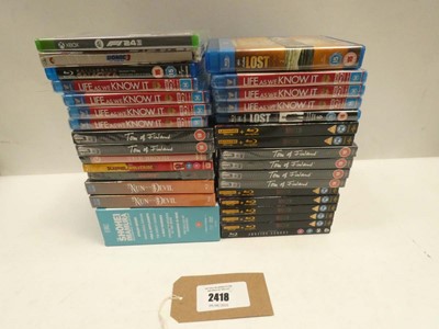 Lot 2418 - Quantity of DVD and Blu-Ray films