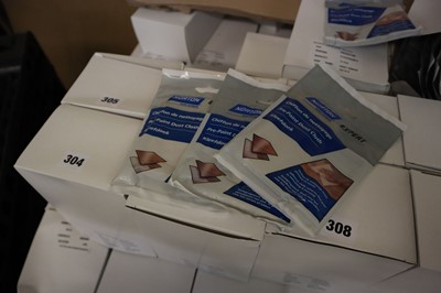 Lot 304 - Norton Expert pre-paint dust cloth, 25 boxes...
