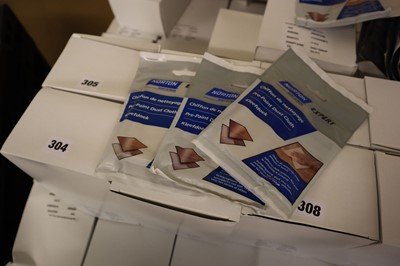 Lot 306 - Norton Expert pre-paint dust cloth, 25 boxes...