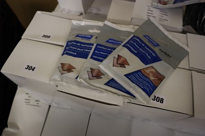 Lot 307 - Norton Expert pre-paint dust cloth, 25 boxes...