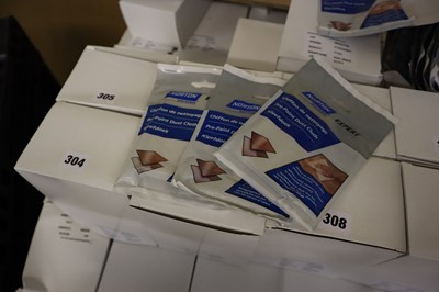Lot 309 - Norton Expert pre-paint dust cloth, 25 boxes...