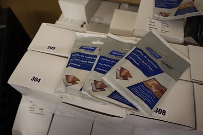 Lot 311 - Norton Expert pre-paint dust cloth, 25 boxes...