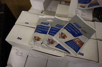 Lot 313 - Norton Expert pre-paint dust cloth, 25 boxes...