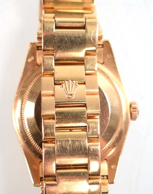Lot A gentleman's 18ct yellow gold Oyster...